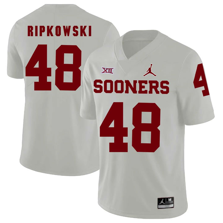 Oklahoma Sooners 48 Aaron Ripkowski White College Football Jersey Dzhi,We sell and wholesale Oklahoma Sooners 48 Aaron Ripkowski White College Football Jersey Dzhi on line form chian!